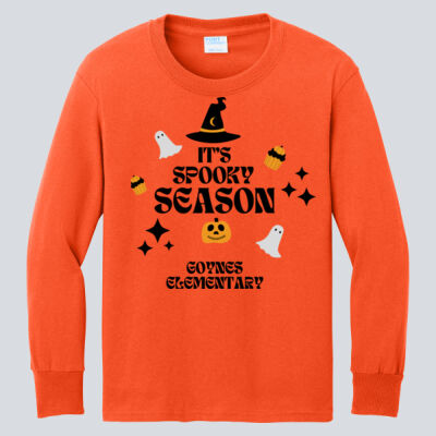Youth Long Sleeve Shirt - Fall Holidays - Spooky Season Thumbnail