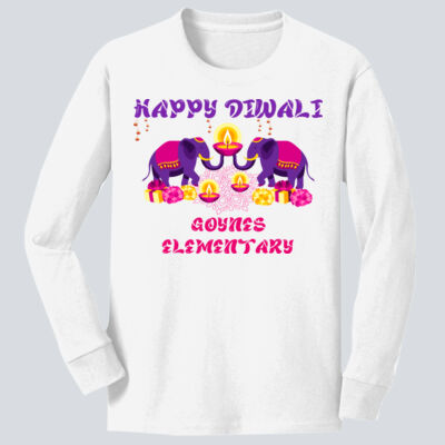 Youth Long Sleeve Shirt - Fall Holidays - Diwali Thumbnail