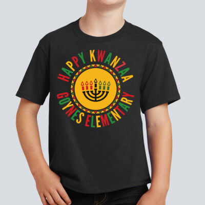 Youth T-Shirt - Winter Holidays - Happy Kwanzaa Thumbnail