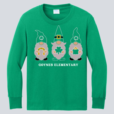 Youth Long Sleeve Shirt - Spring - Leprechaun's  Thumbnail
