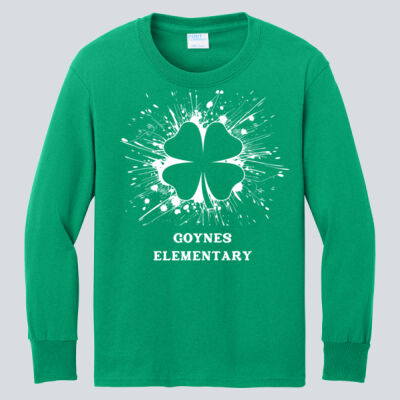 Youth Long Sleeve Shirt - Spring - Shamrock  Thumbnail