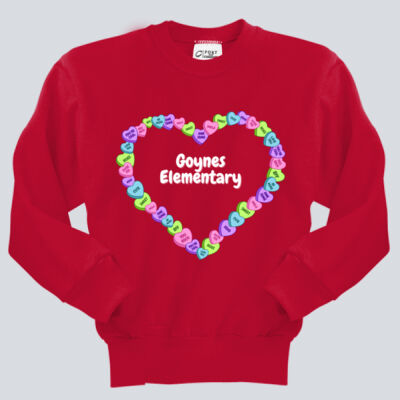 Youth Crewneck - Spring - Candy Hearts Thumbnail