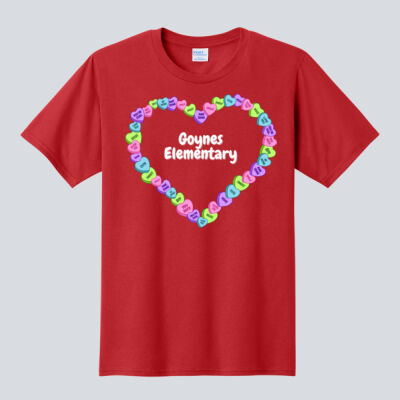Adult T-Shirt - Spring - Candy Hearts Thumbnail