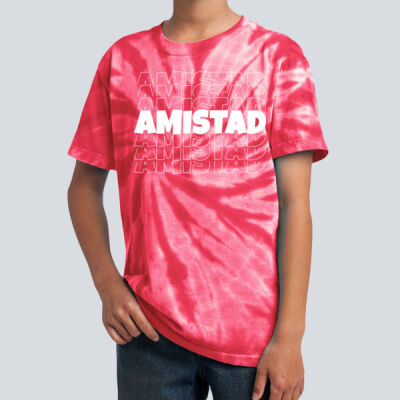 Youth Tie-Dye T-Shirt - House Amistad - Stacked Thumbnail