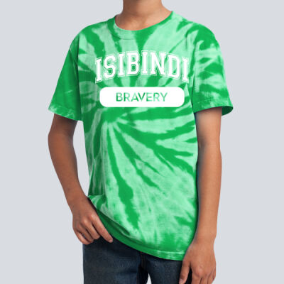 Youth Tie-Dye T-Shirt - House Isibindi - Bravery Thumbnail