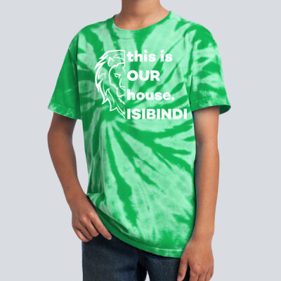 Youth Tie-Dye T-Shirt - House Isibindi - OUR house Thumbnail