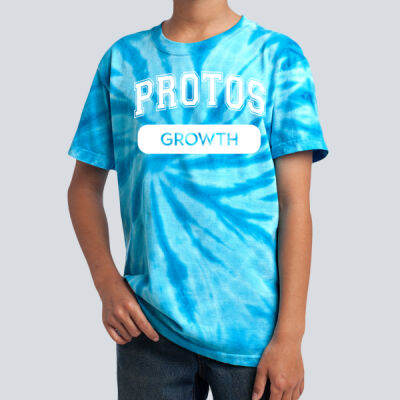 Youth Tie-Dye T-Shirt - House Protos - Growth Thumbnail