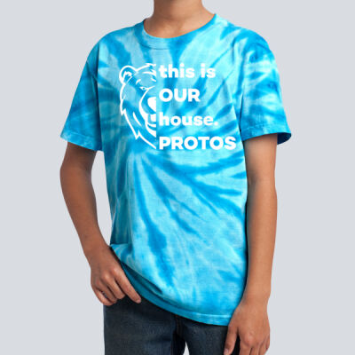 Youth Tie-Dye T-Shirt - House Protos - OUR house Thumbnail