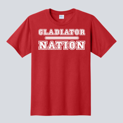 Adult T-Shirt - Gladiator Nation - House Colors Thumbnail