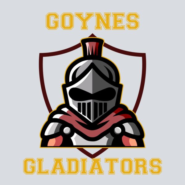 Goynes logo - yellow and brown shield  Thumbnail