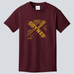 Youth Maroon T-Shirt - Goynes Thumbnail