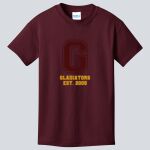 Youth Maroon T-Shirt - Goynes Thumbnail