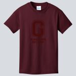 Youth Maroon T-Shirt - Goynes Thumbnail