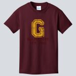 Youth Maroon T-Shirt - Goynes Thumbnail