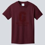 Youth Maroon T-Shirt - Goynes Thumbnail