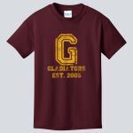 Youth Maroon T-Shirt - Goynes Thumbnail