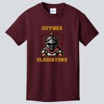 Youth Maroon T-Shirt - Goynes Thumbnail