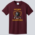 Youth Maroon T-Shirt - Goynes Thumbnail