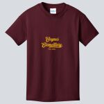 Youth Maroon T-Shirt - Goynes Thumbnail