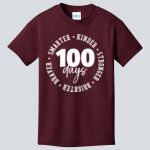 Youth Maroon T-Shirt - Goynes Thumbnail