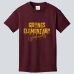 Youth Maroon T-Shirt - Goynes Thumbnail