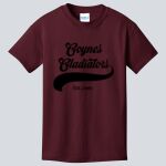 Youth Maroon T-Shirt - Goynes Thumbnail