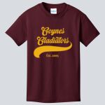 Youth Maroon T-Shirt - Goynes Thumbnail