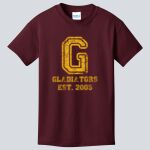 Youth Maroon T-Shirt - Goynes Thumbnail