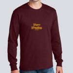 Adult Maroon Long Sleeve Shirt - Goynes Thumbnail