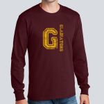Adult Maroon Long Sleeve Shirt - Goynes Thumbnail