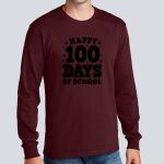 Adult Maroon Long Sleeve Shirt - Goynes Thumbnail