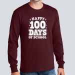 Adult Maroon Long Sleeve Shirt - Goynes Thumbnail