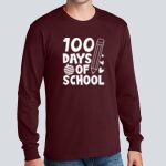 Adult Maroon Long Sleeve Shirt - Goynes Thumbnail