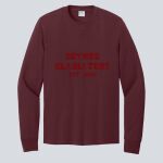 Adult Maroon Long Sleeve Shirt - Goynes Thumbnail