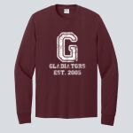 Adult Maroon Long Sleeve Shirt - Goynes Thumbnail