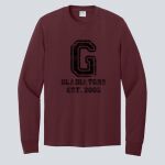 Adult Maroon Long Sleeve Shirt - Goynes Thumbnail